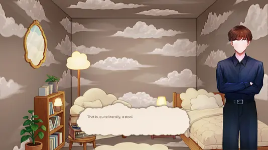 Interact With Me screenshot showing a conversation with Myrddin