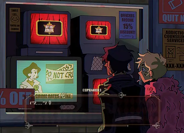 Jackpot Crash Course screenshot showing the flashy casino-show atmosphere and route pressure