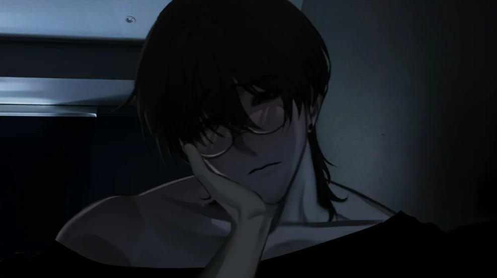 SURVIVE MIN screenshot showing another dialogue moment with Min